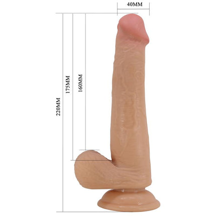 Tallen Dildo with Sliding Skin Retractil 22 cm