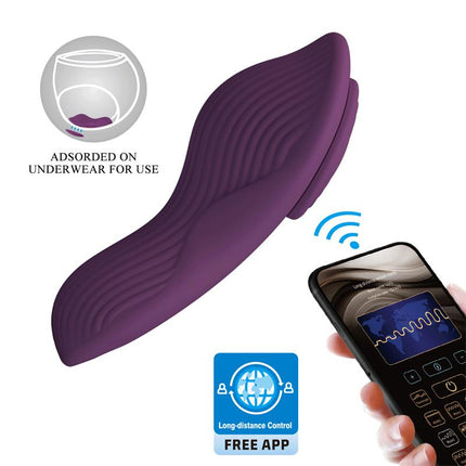 Mane Panty Vibrator with App Purple