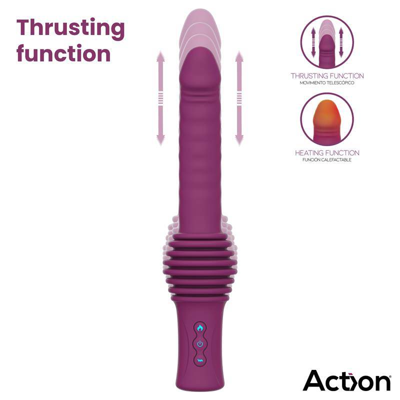 Roxer Heating Thrusting and Vibrating Sex Machine with Remote Control