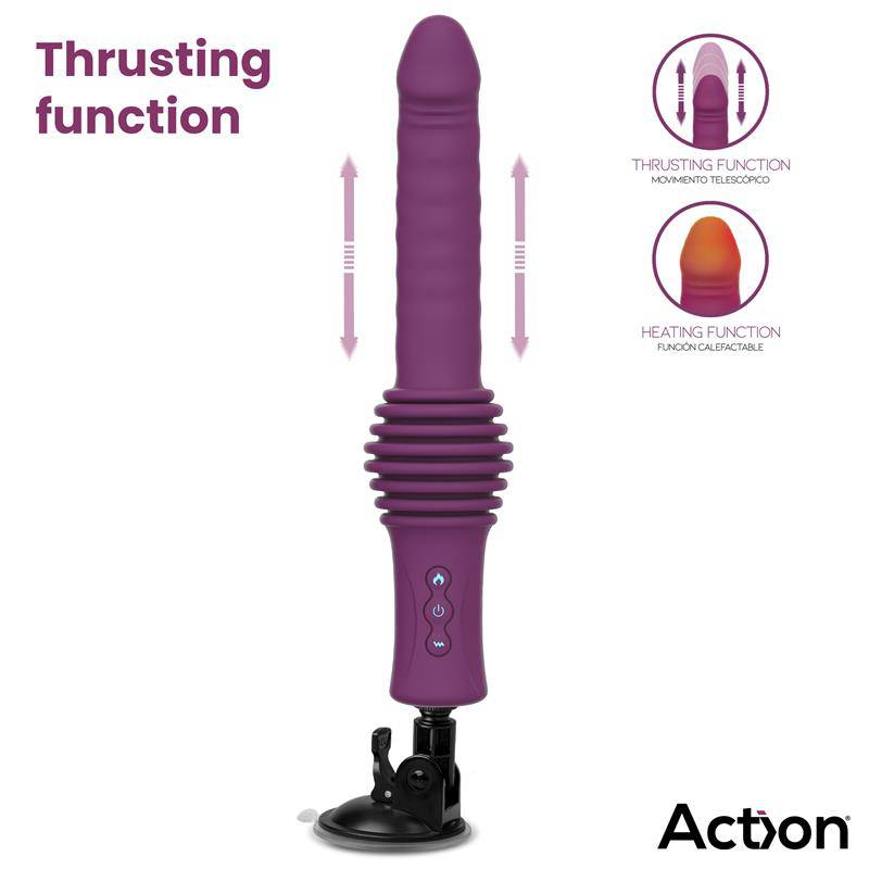 Roxer Heating Thrusting and Vibrating Sex Machine with Remote Control