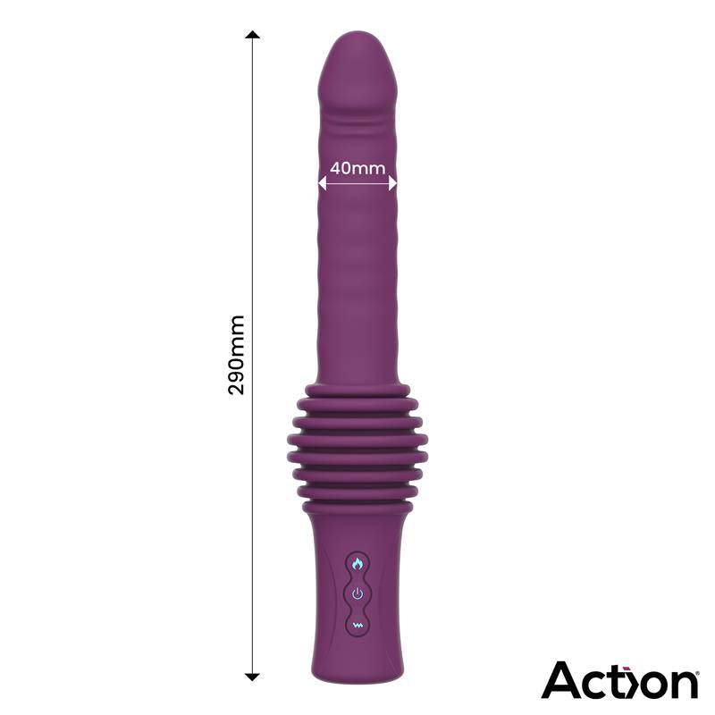 Roxer Heating Thrusting and Vibrating Sex Machine with Remote Control