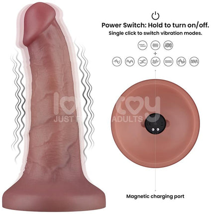 Dual Density Dildo with Vibration 6