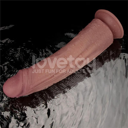 Dual Density Dildo with Vibration 105