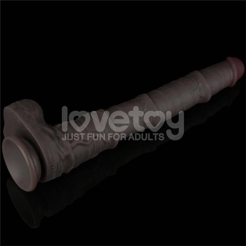Dual Layered Bendable Dildo XXL 16