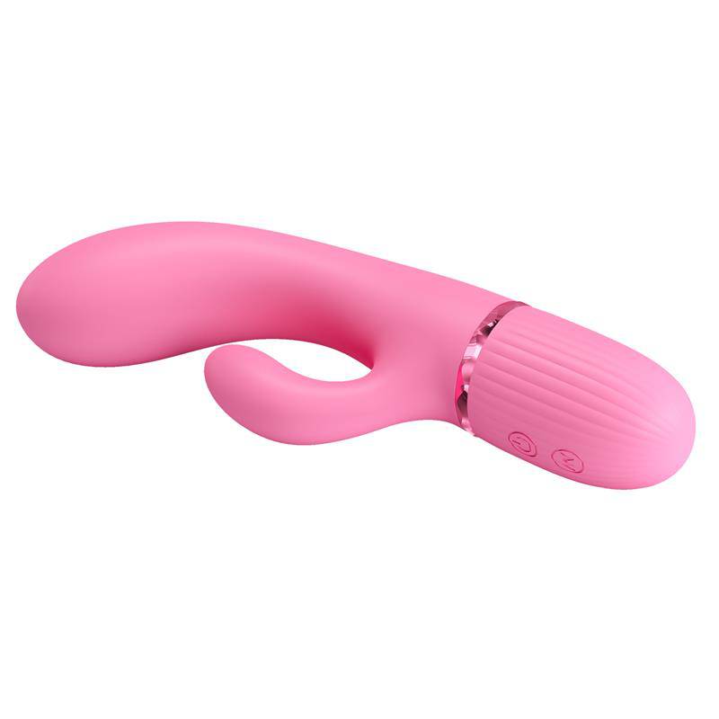 Marski Vibrator with Rabbit G Spot Pink