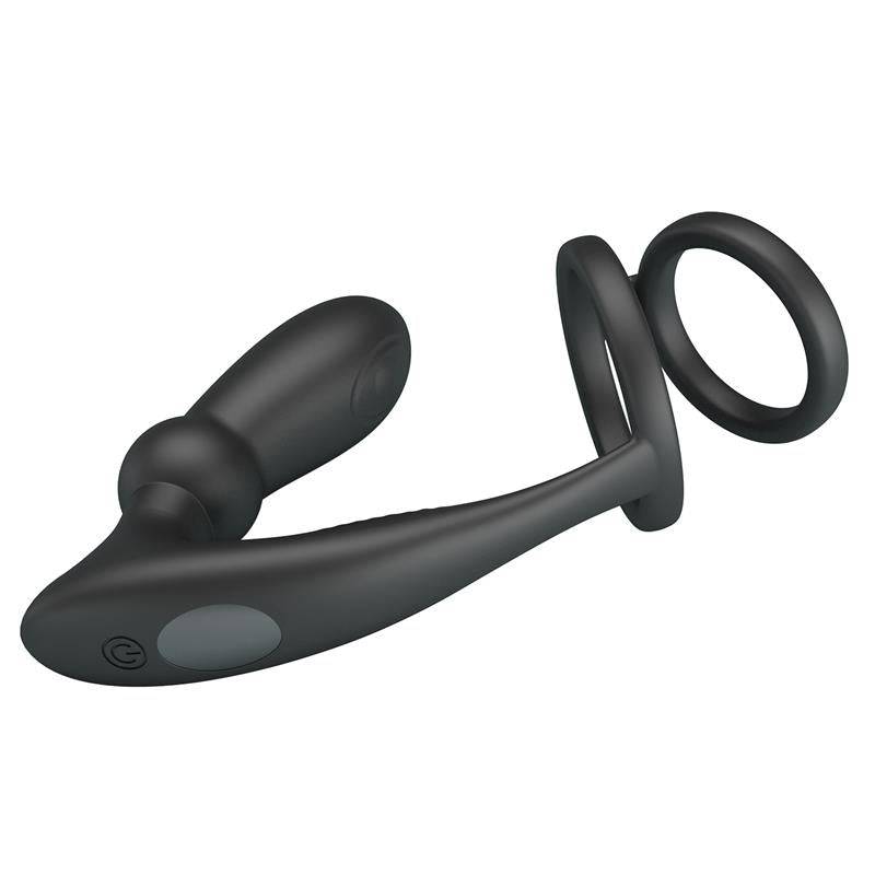 Emoni Vibrating Butt Plug and Cock Ring