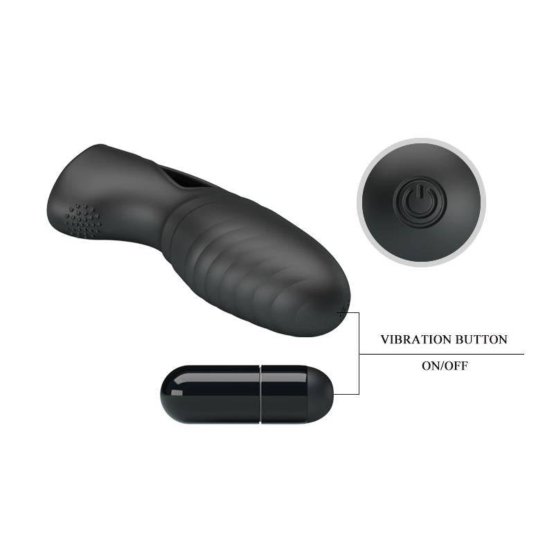 Alan Silicone Fingering Vibrator