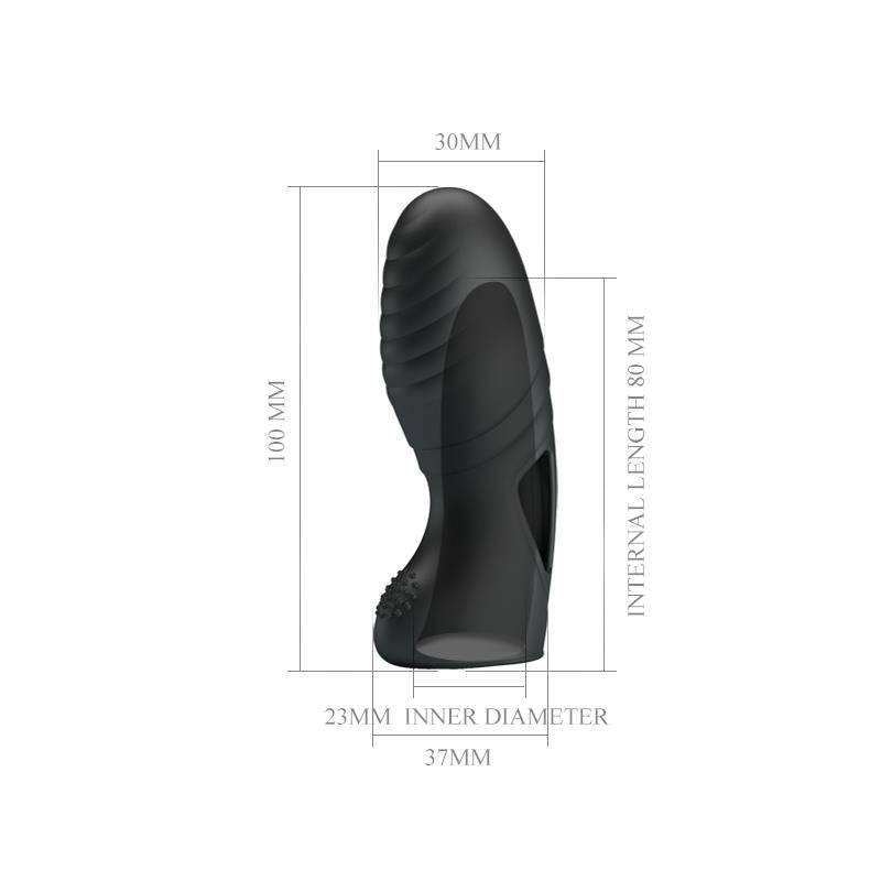 Alan Silicone Fingering Vibrator
