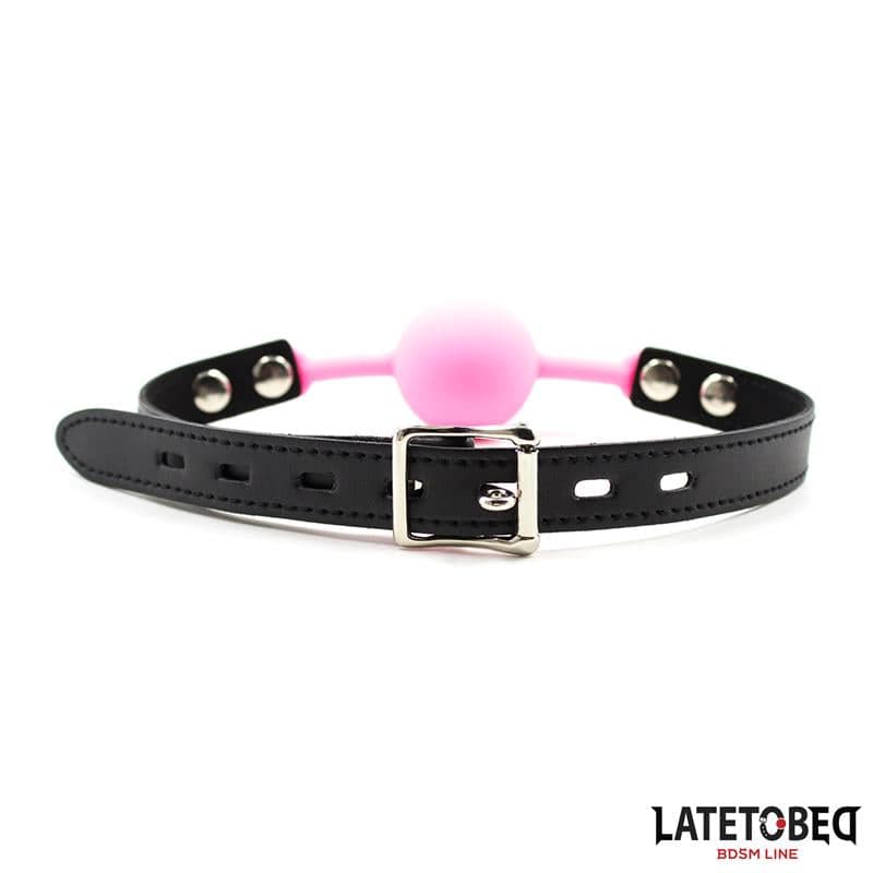Silicone Ball Gag Pink