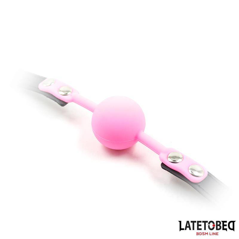 Silicone Ball Gag Pink