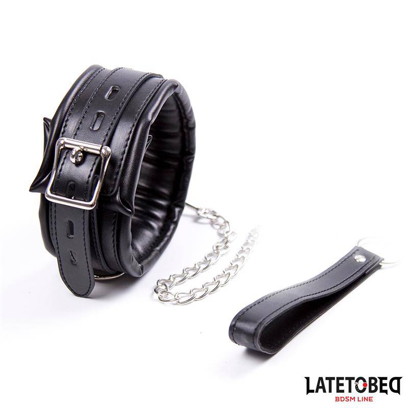 Padded Collar with Leash