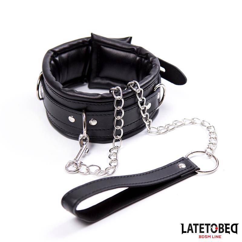Padded Collar with Leash