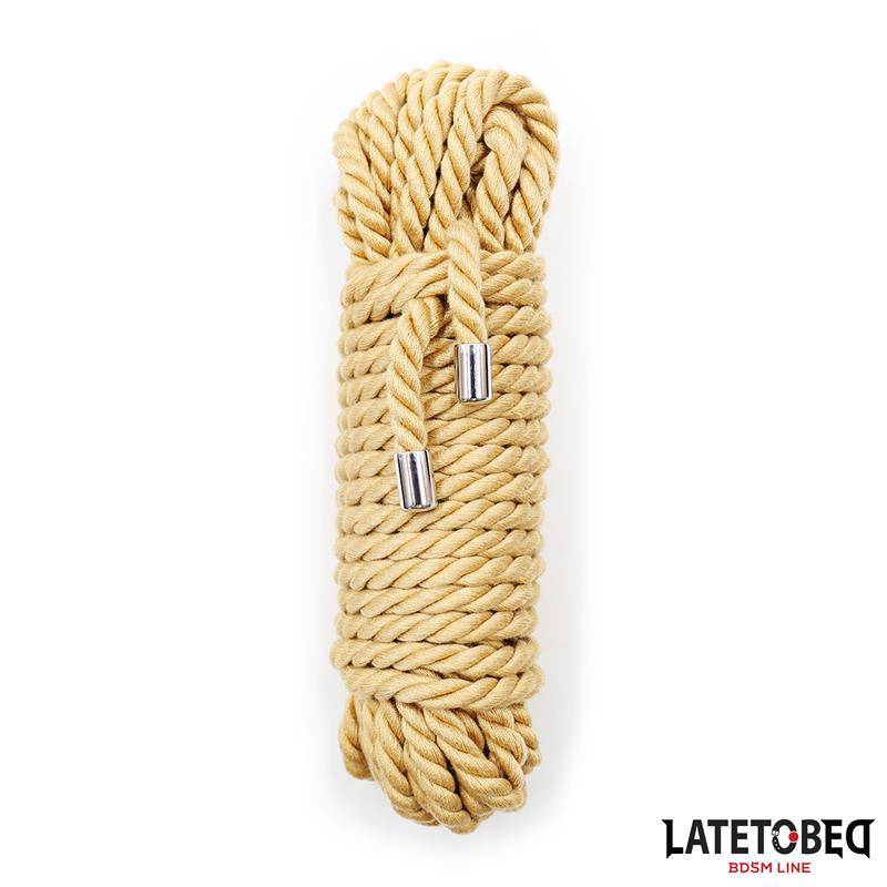Bondage Rope with Metal Details 10m