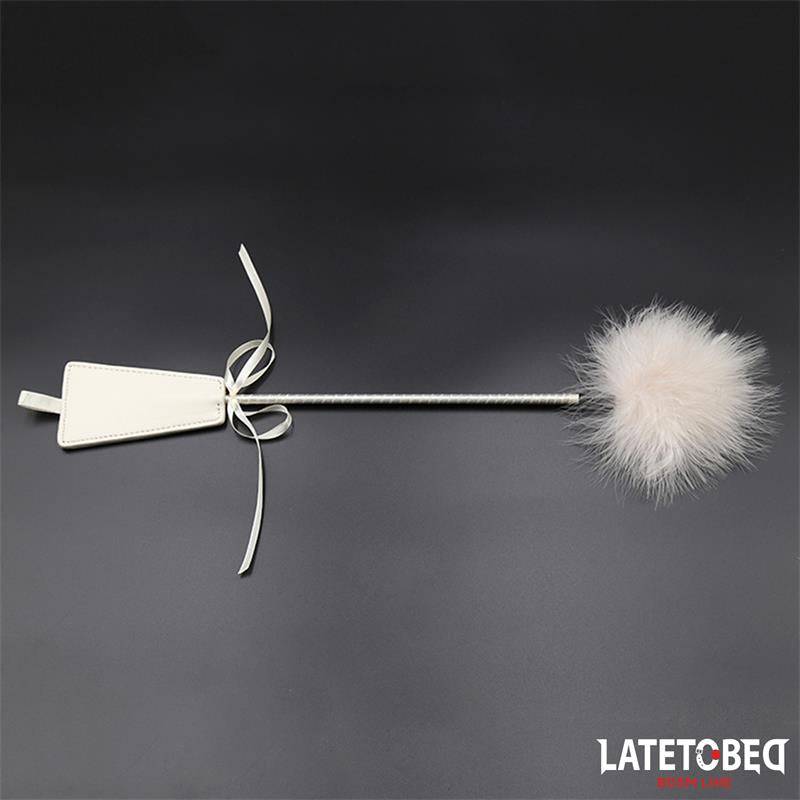 Bowknot Feather Tickler Paddle