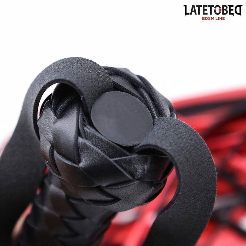 Red Black Flogger 65 cm