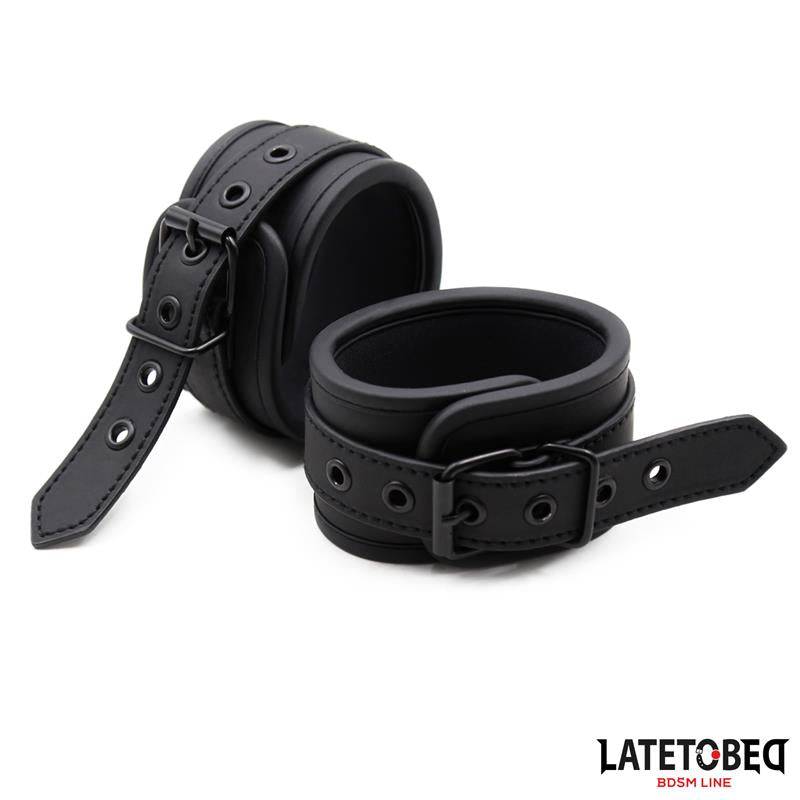 Neoprene Handcuffs Black