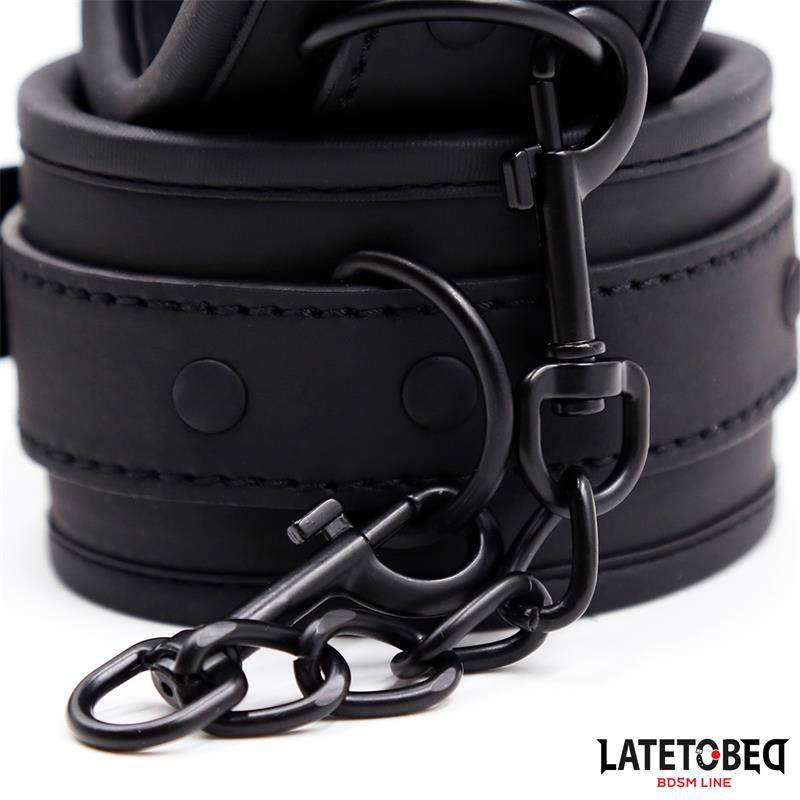 Neoprene Handcuffs Black