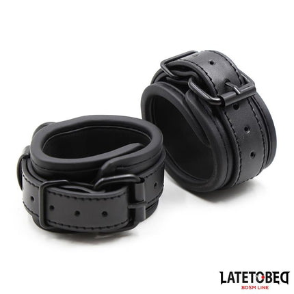 Handcuffs Adjustable Neoprene Black