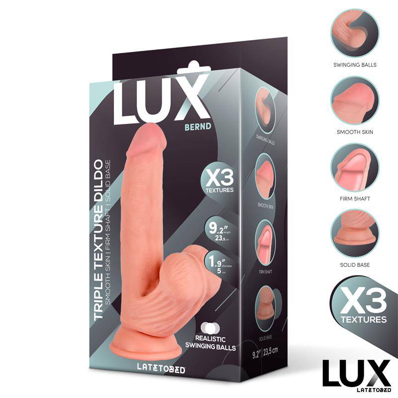 Bernd Triple Density Dildo with Swinging Balls 92