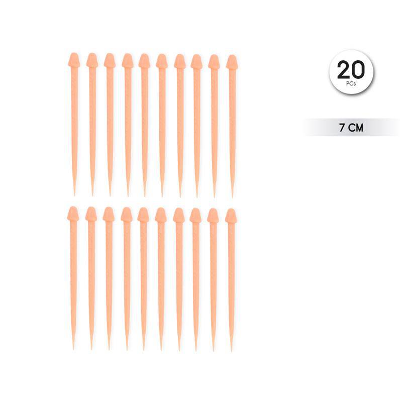 Penis shaped skewers 20 units