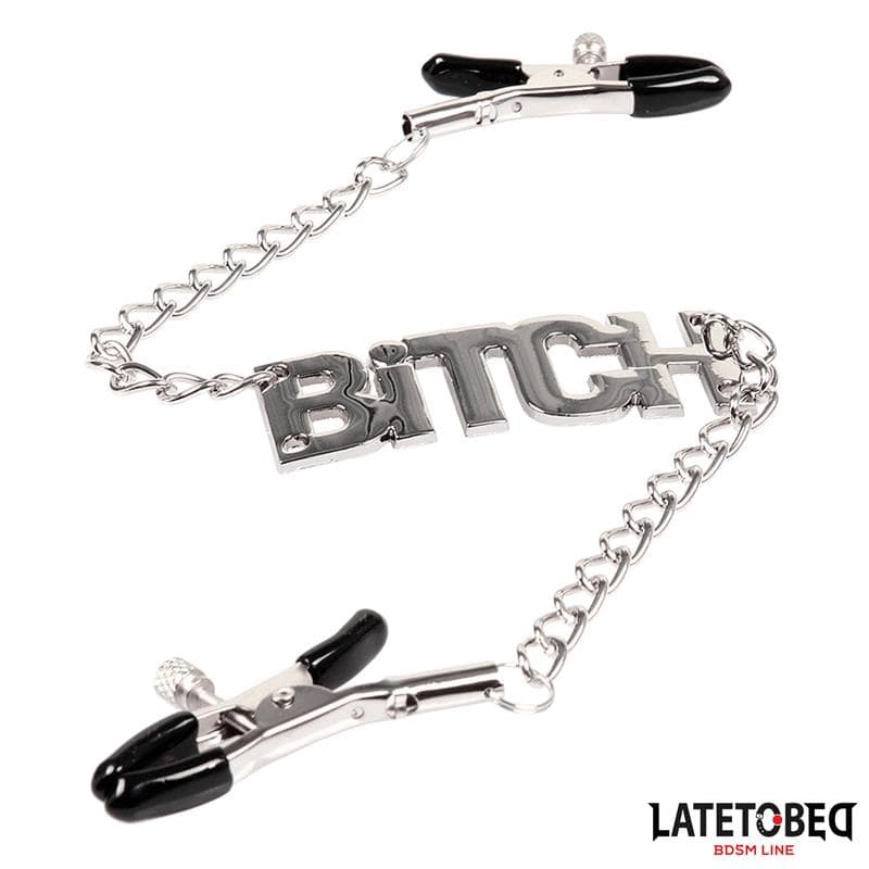 Nipple Clamps with Bitch