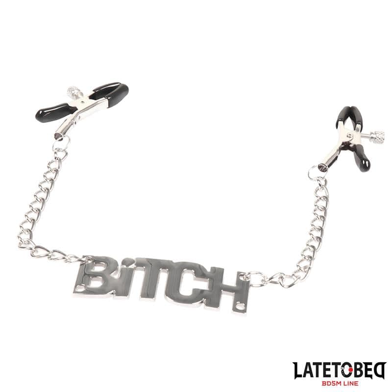 Nipple Clamps with Bitch