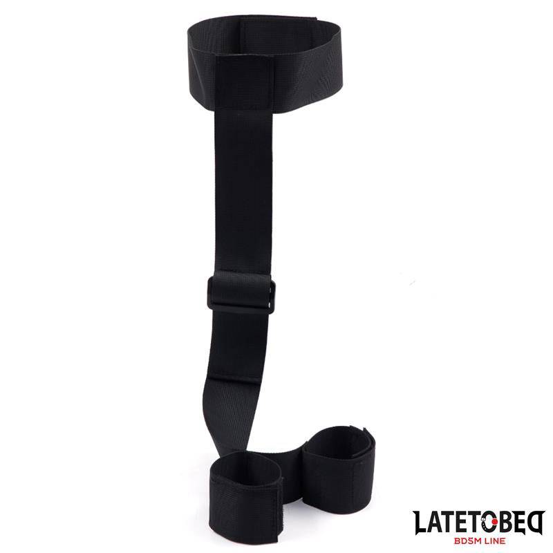 Ribbon Neck to Wrist Bondage