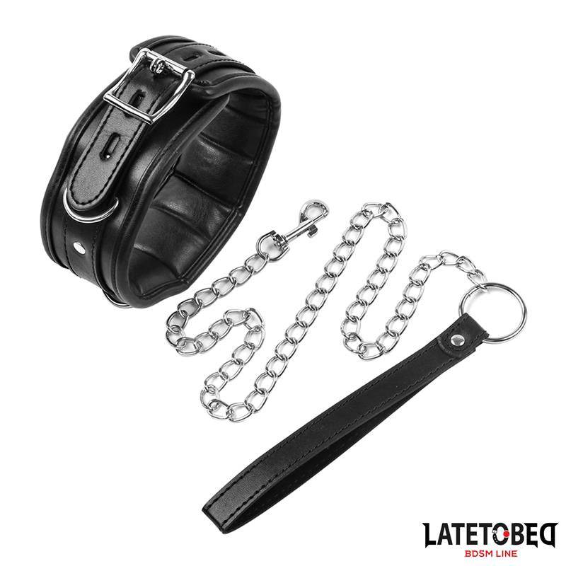 sponge collar with leash