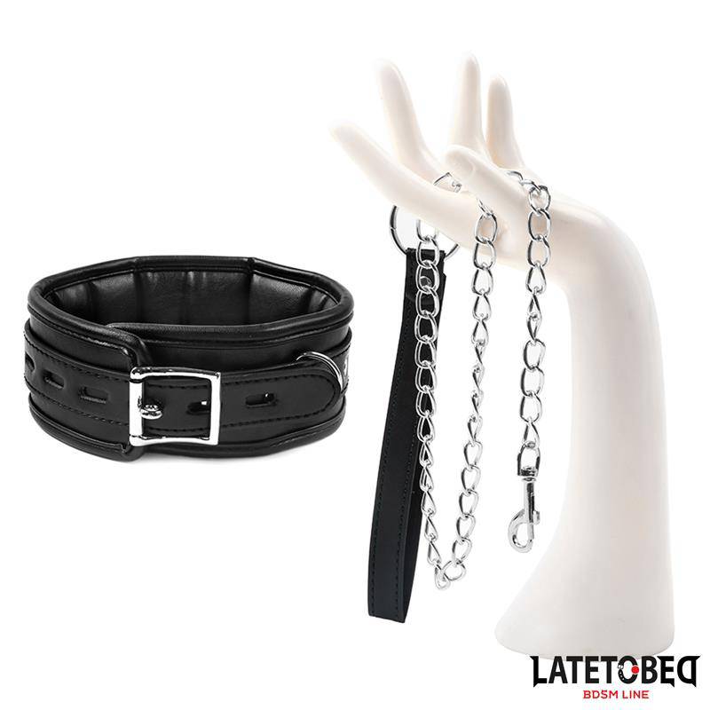 sponge collar with leash