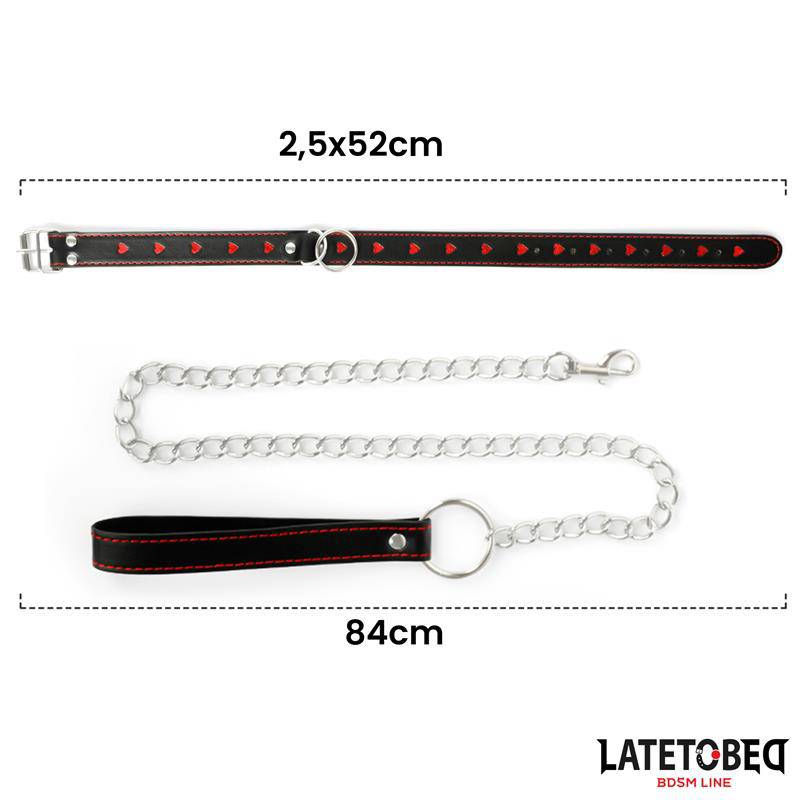 collar with Leash 52 cm