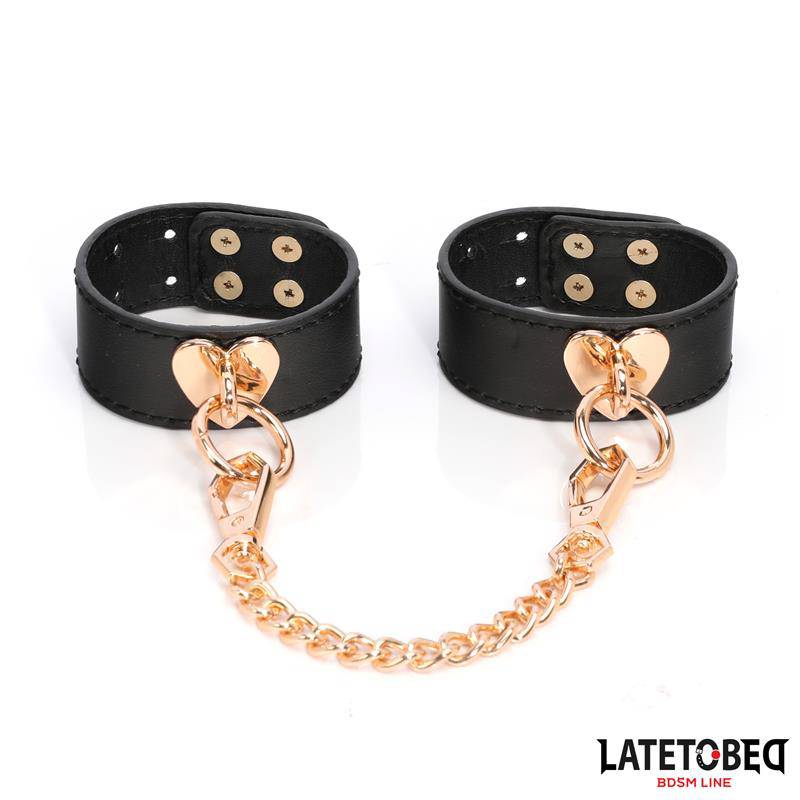 8 Piece Leather Bondage Kit with Storage Case