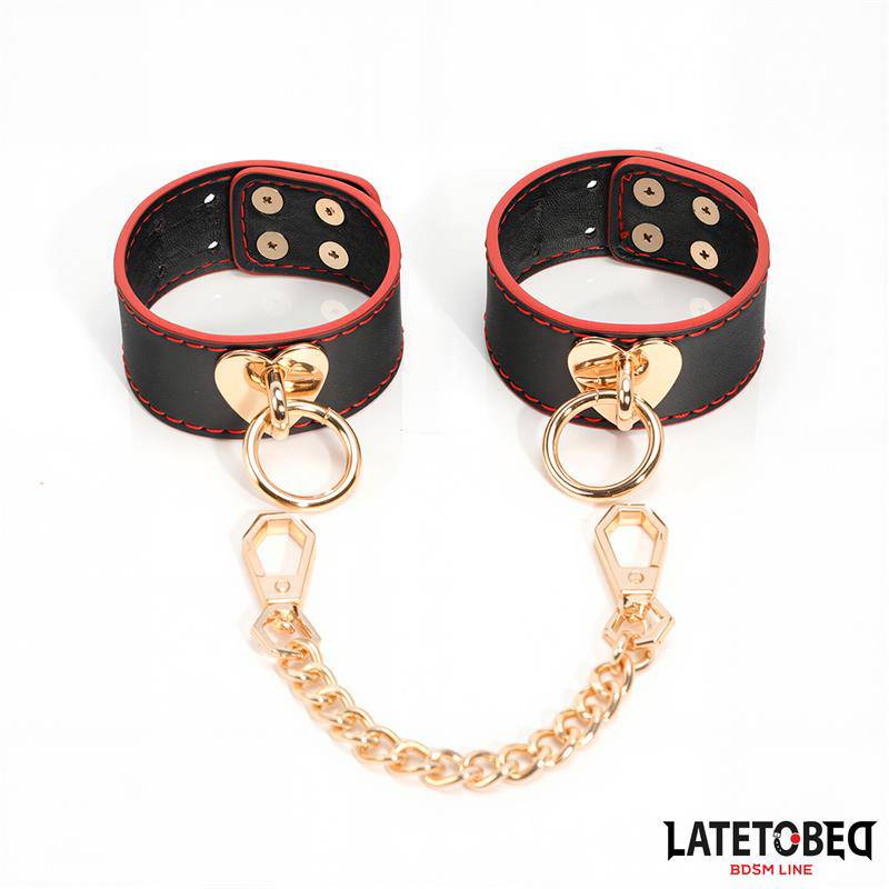 Ankle Cuff with Golden Chain