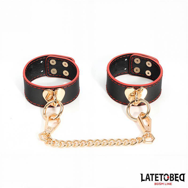 Ankle Cuff with Golden Chain