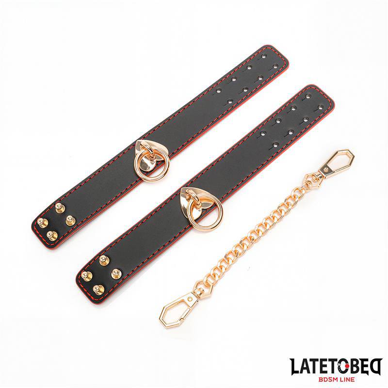 Ankle Cuff with Golden Chain