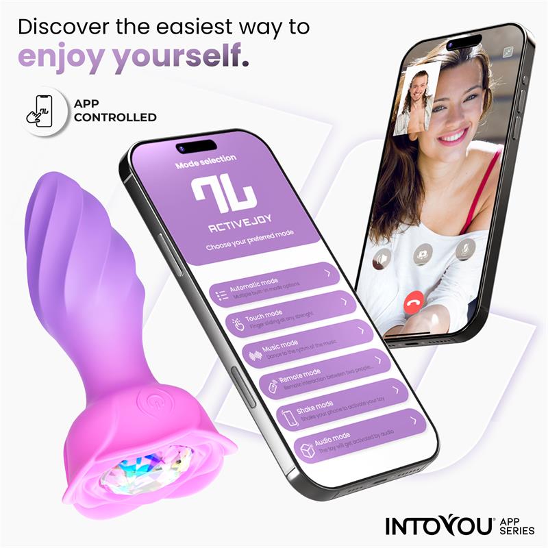 Moxy Butt Plug with Rotation 360º with App