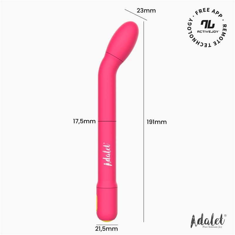 Gently G Point Vibrator with APP Pink