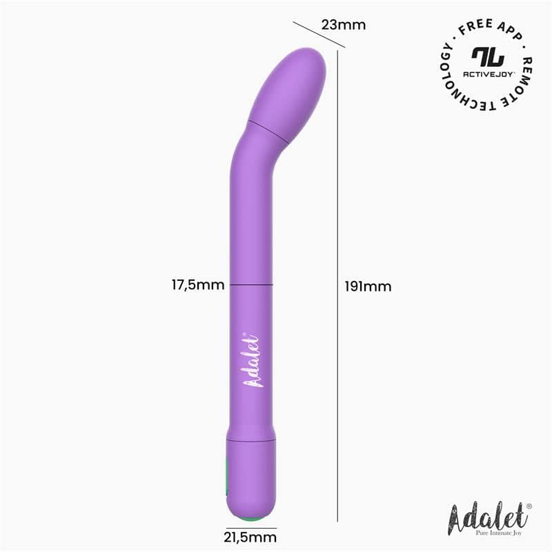 Gently G Point Vibrator with APP Lavender