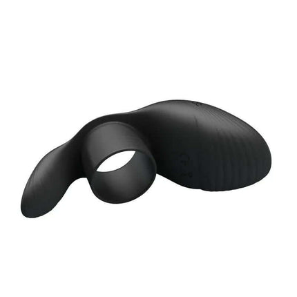Vibrating Penis Ring USB Silicone - body-safe silicone ring for couples with clitoral stimulation for shared pleasure.