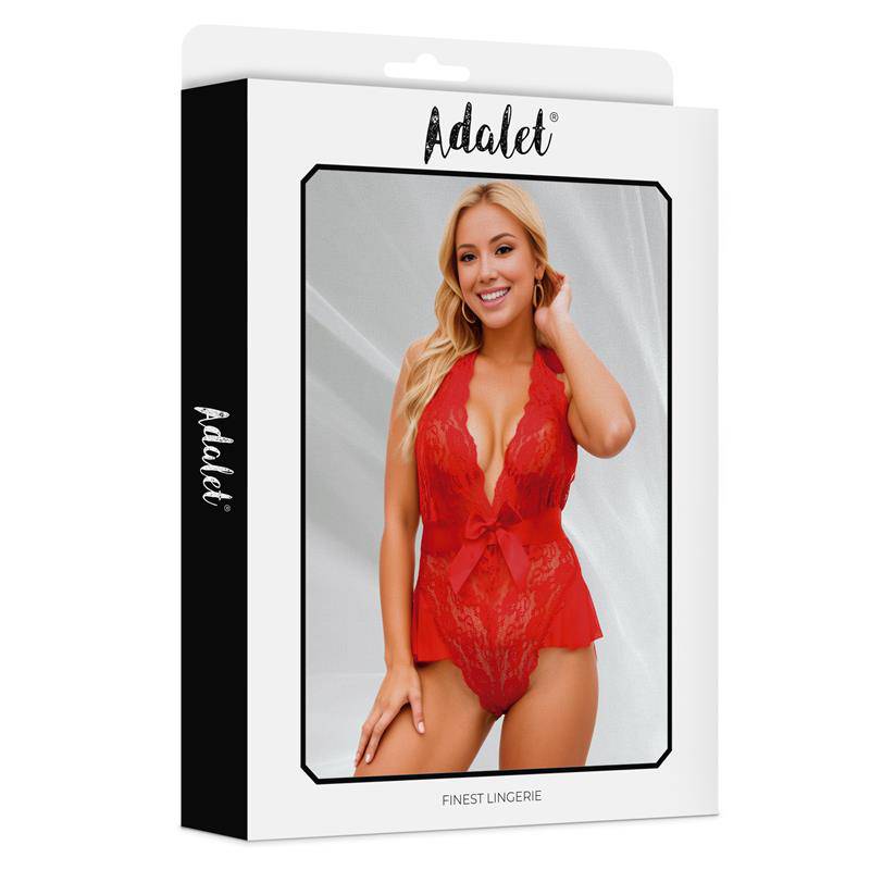 Violet V Neckline Teddy