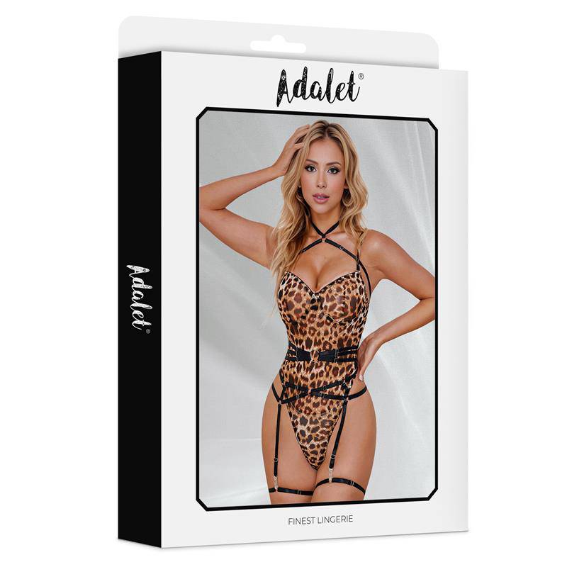 Helena Teddy Animal Print Leopard
