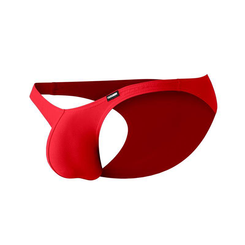C4MSPXBUL01 Low Rise Bulge Brief Scarlet