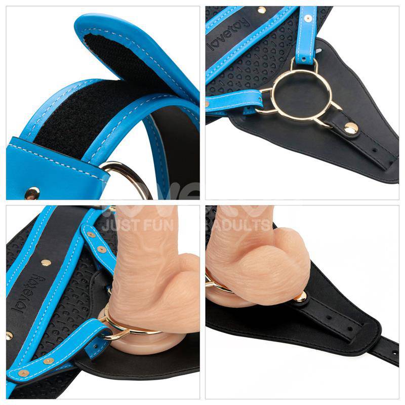 Strap On with Vibrating Dildo 8