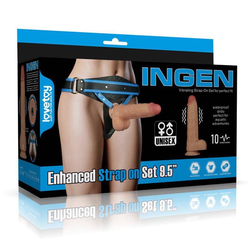 Strap On with Vibrating Dildo 95