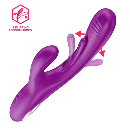 Priya Vibe with Flipping Movement Tongue showcasing versatile features and flipping tongue function for personalized pleasure