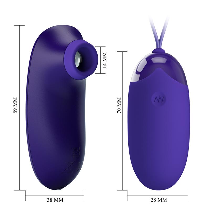 Clitoris Sucker and Egg Vibrator