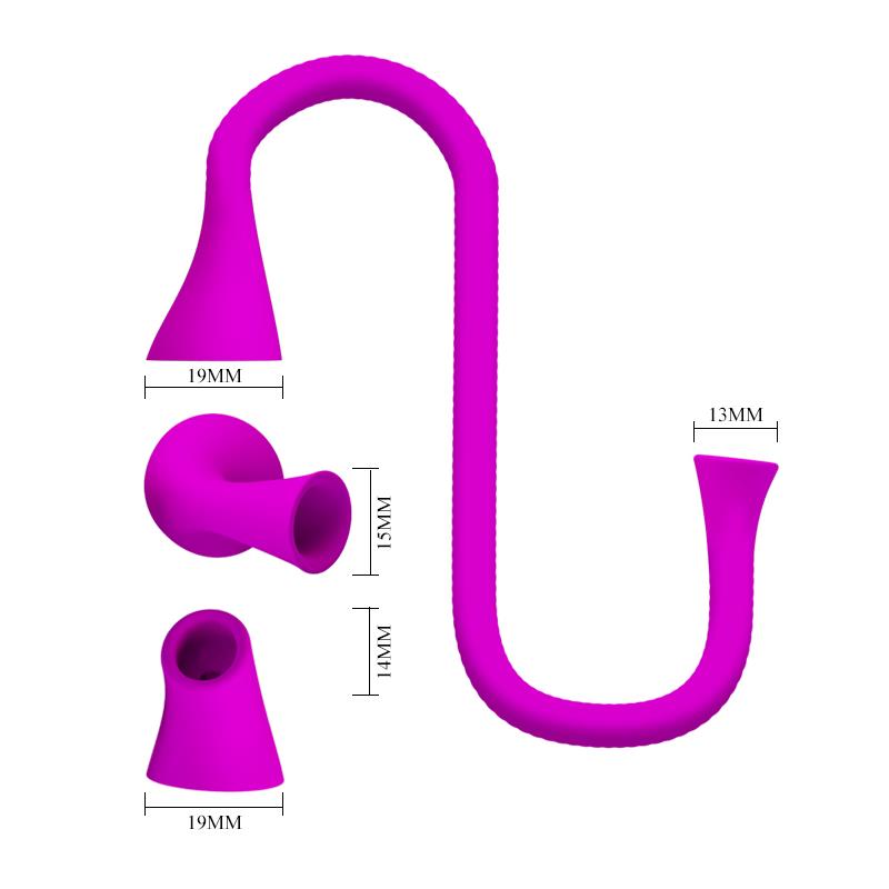 Stimulator with Suction 3 in 1