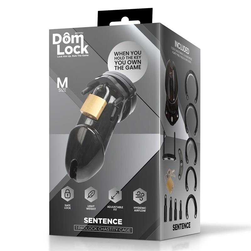 Sentence Chastity Cage Size M