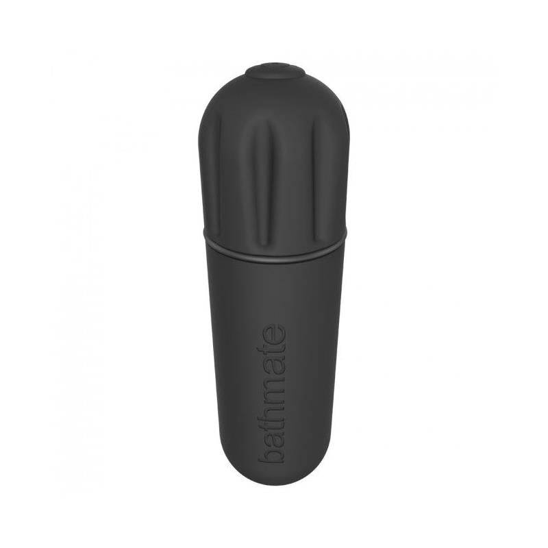 Black sleek cylindrical device with rounded top and "bathmate" embossed on the body.