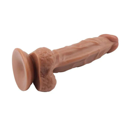 Dildo Dual Density Fashion 21 x 4.1 cm Latin with lifelike curves and sculpted details, ideal for realistic sensation and comfort.