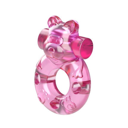 Cock Ring with Vibrating Bullet Bear